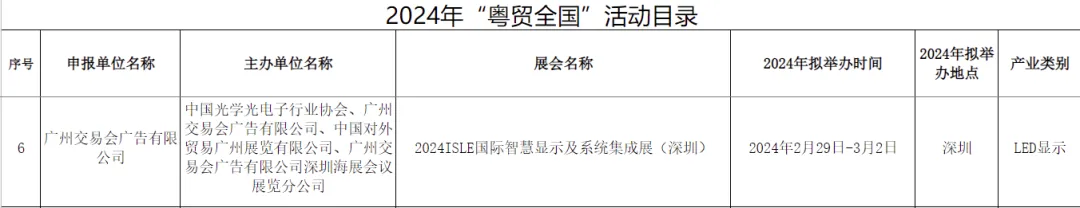 @惠州企業(yè)集合！參展ISLE2024的政府補(bǔ)貼開始申報(bào)